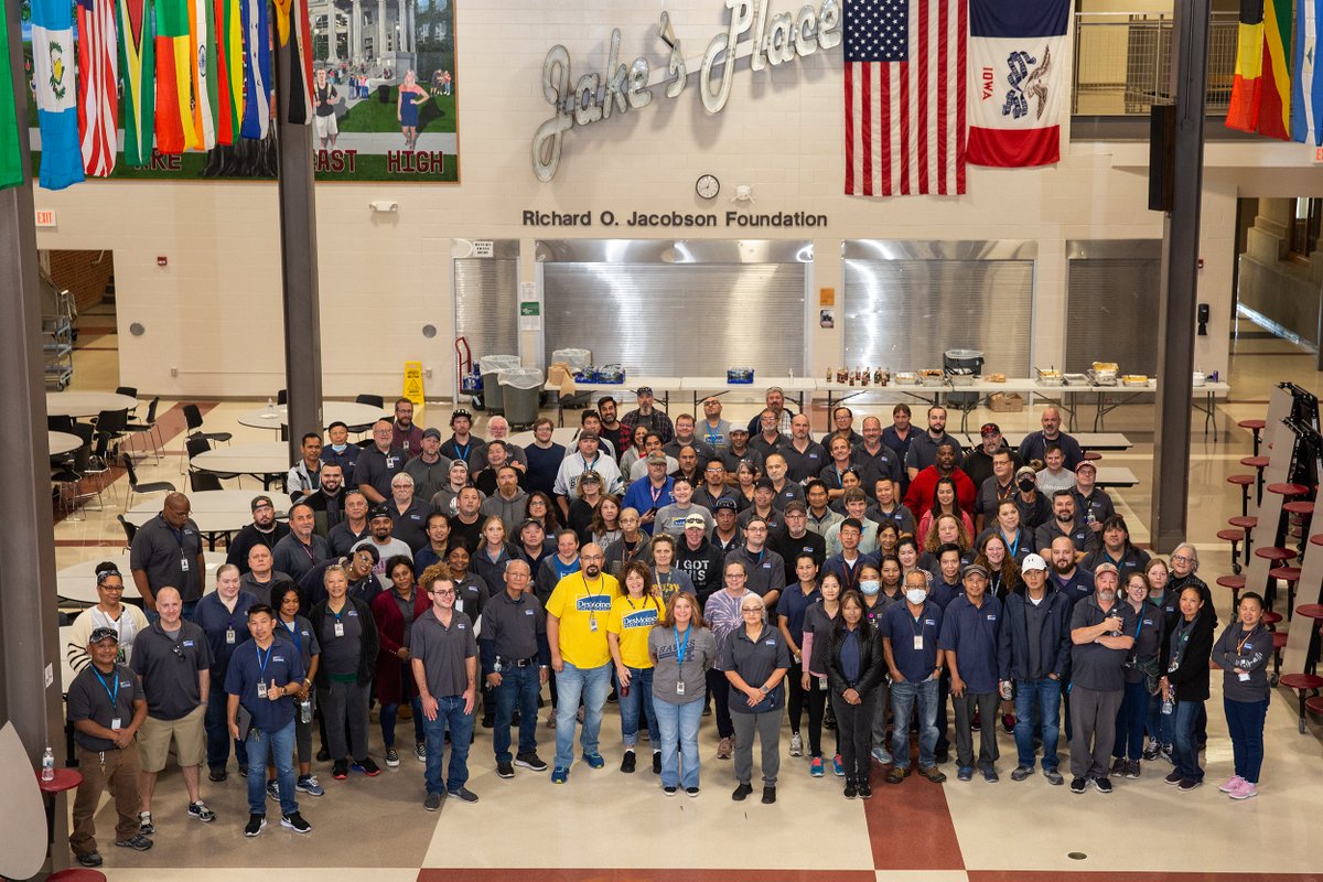 DMschools's tweet image. The DMPS Custodial Services team helps keep our 30,000 students and 5,000 staff members safe and healthy all year long. We are so thankful for our custodians! #CustodianAppreciationDay