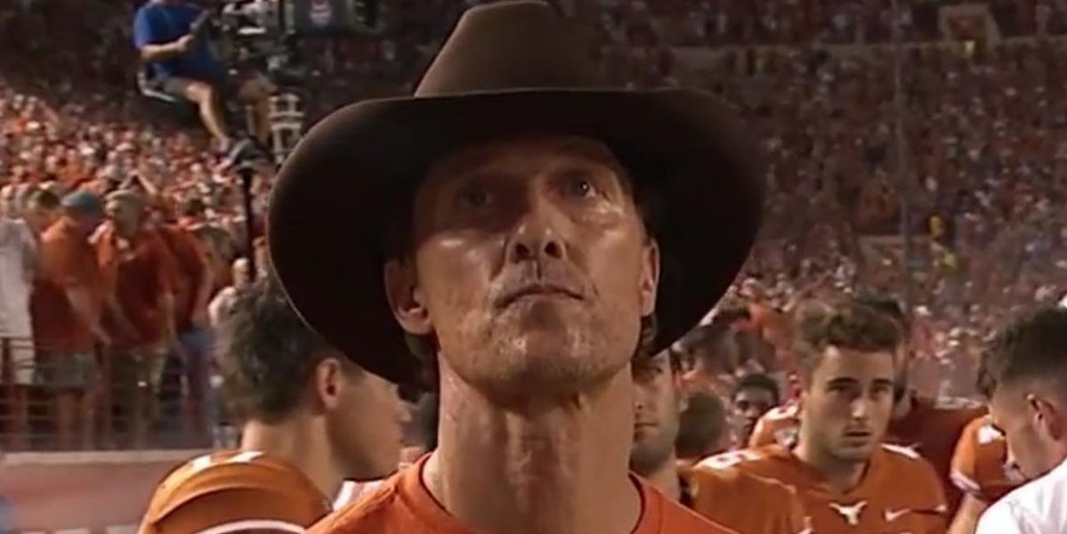 CBSSports's tweet photo. There are four Big 12 games this week, and only one is a matchup of two unranked teams...

Texas vs Oklahoma https://t.co/RkFzOETC2m