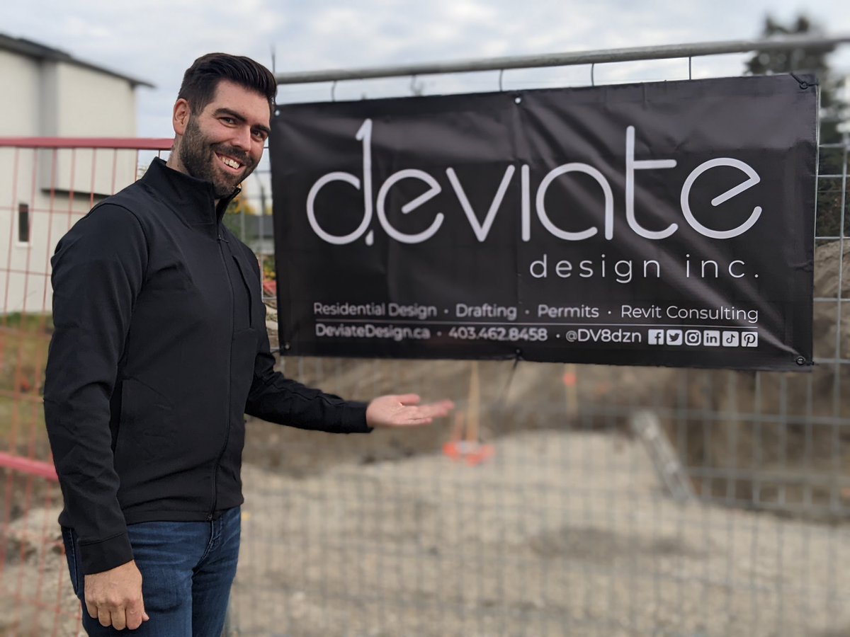 DV8dzn's tweet photo. Site signage is up for the #NorthGlenmorePark #semi on 50 AV SW!
#infill #Semidetached #realestate #architecture #design #homedesign #residential #residentialdesign #residentialdesigner #housegoals #DV8dzn #YYC #yycdesign #yycdesigner #yycdesigns #development #yycdevelopment https://t.co/6FPtM1jxV4