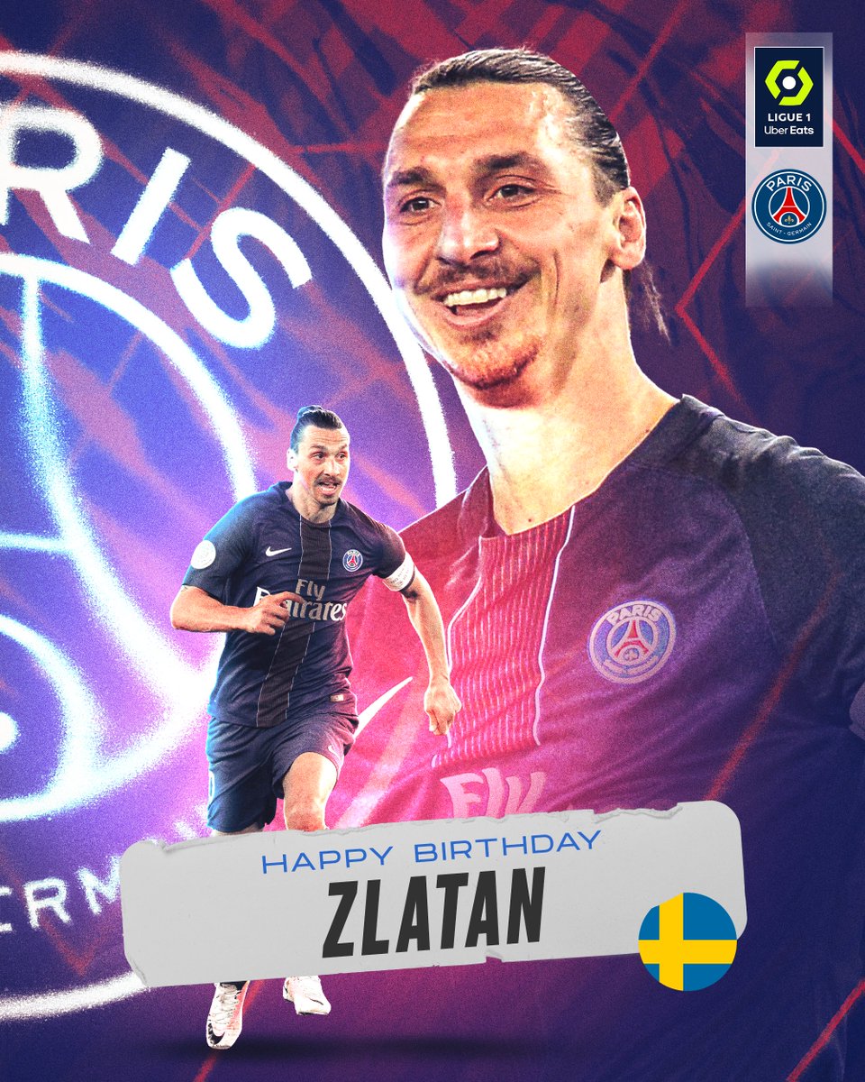 Ligue1_ENG's tweet photo. 𝙃𝙖𝙥𝙥𝙮 𝙗𝙞𝙧𝙩𝙝𝙙𝙖𝙮 𝙩𝙤 𝙩𝙝𝙚 #𝙇𝙞𝙜𝙪𝙚1𝙇𝙚𝙜𝙚𝙣𝙙, @Ibra_official! 🎂🇸🇪 https://t.co/48PUauwfVQ
