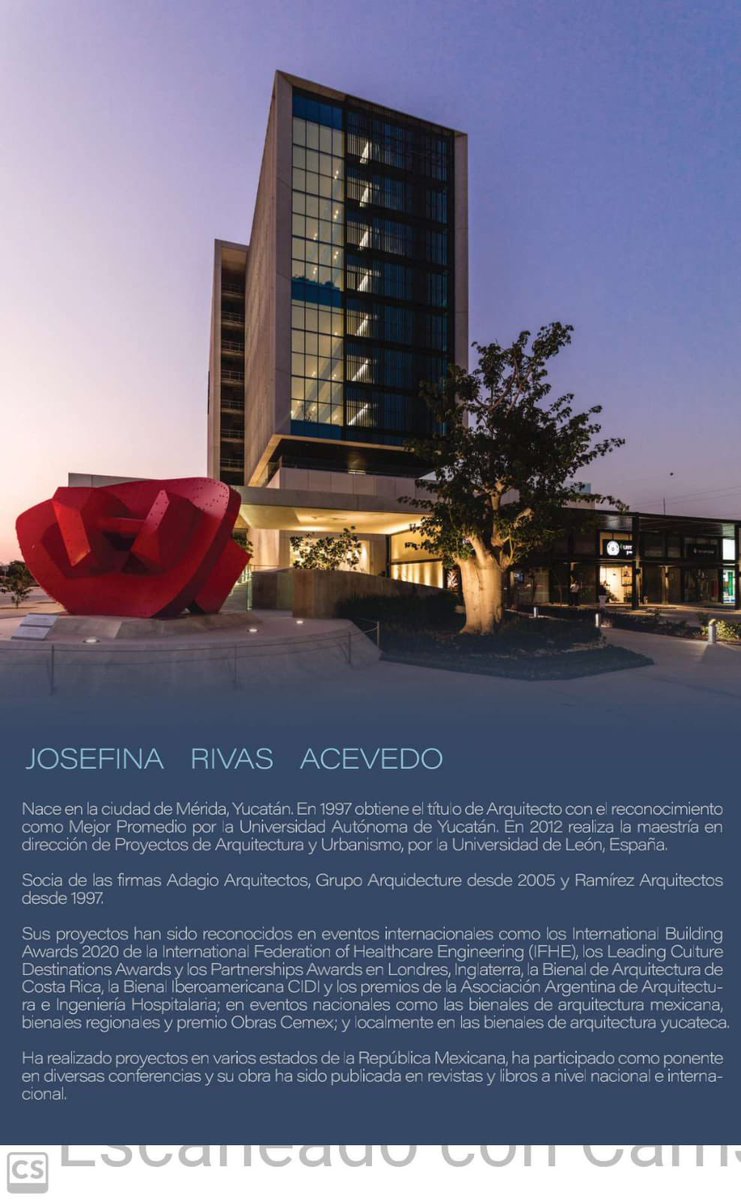 caeqroac's tweet photo. Nos vemos hoy en las instalaciones del @caeqroac a las 19:00 H, para presenciar la Conferencia Magistral en el marco del los festejos por el “Día del Arquitecto”, como ponente la Arq. Josefina Rivas Acevedo de Adagio Arquitectos. 

(Conferencia abierta al público en general) https://t.co/xvqy2TMnxU