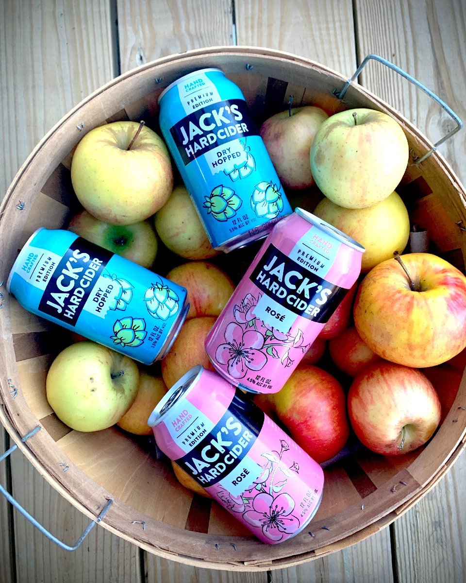 Pick some apples and get some cider! Find Jack's Hard Cider today! bit.ly/3i1LEwR