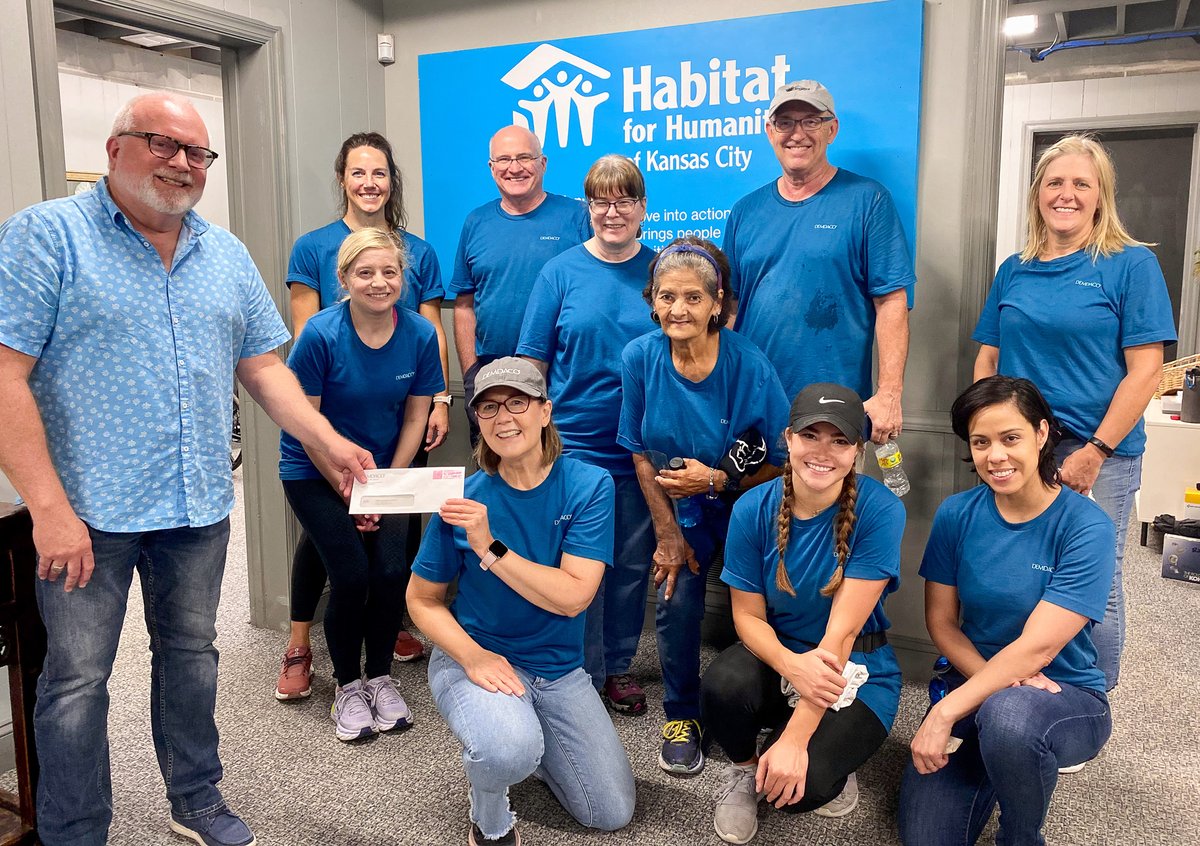 Habitat KC ReStore (@restorekc) on Twitter photo Thank you, <a href="/DEMDACO/">DEMDACO</a> for choosing to dedicate time to make a difference at ReStore KC! Your time and energy helps us partner with local families to build a brighter future through homeownership! #restorekc #habitatkc Thank you, <a href="/DEMDACO/">DEMDACO</a> for choosing to dedicate time to make a difference at ReStore KC! Your time and energy helps us partner with local families to build a brighter future through homeownership! #restorekc #habitatkc