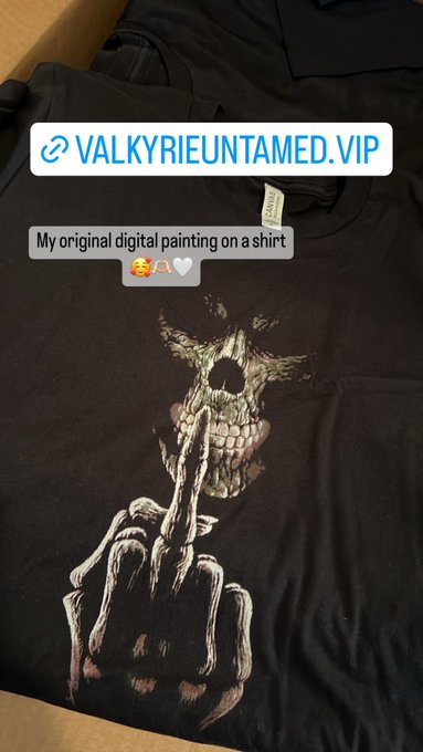 More of my amazing original design tshirt came in 🥰🫶🏻 of you would like to support me and buy one click<a href="/tag/pussy"class="tags"><span>#pussy</span></a><a href="/tag/creamypussy"class="tags"><span>#creamypussy</span></a><a href="/tag/ovulating"class="tags"><span>#ovulating</span></a>
