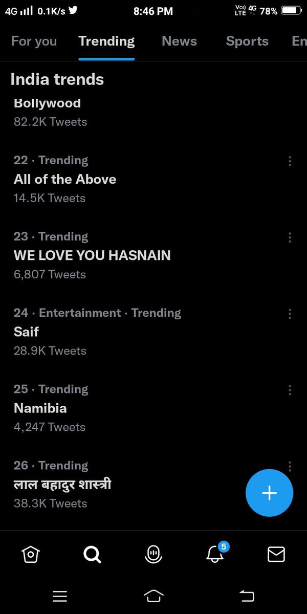 guddii07's tweet photo. FRIENDS WE ARE TRENDING ON 23 
WE LOVE YOU HASNAIN https://t.co/IfB1aGBPG8