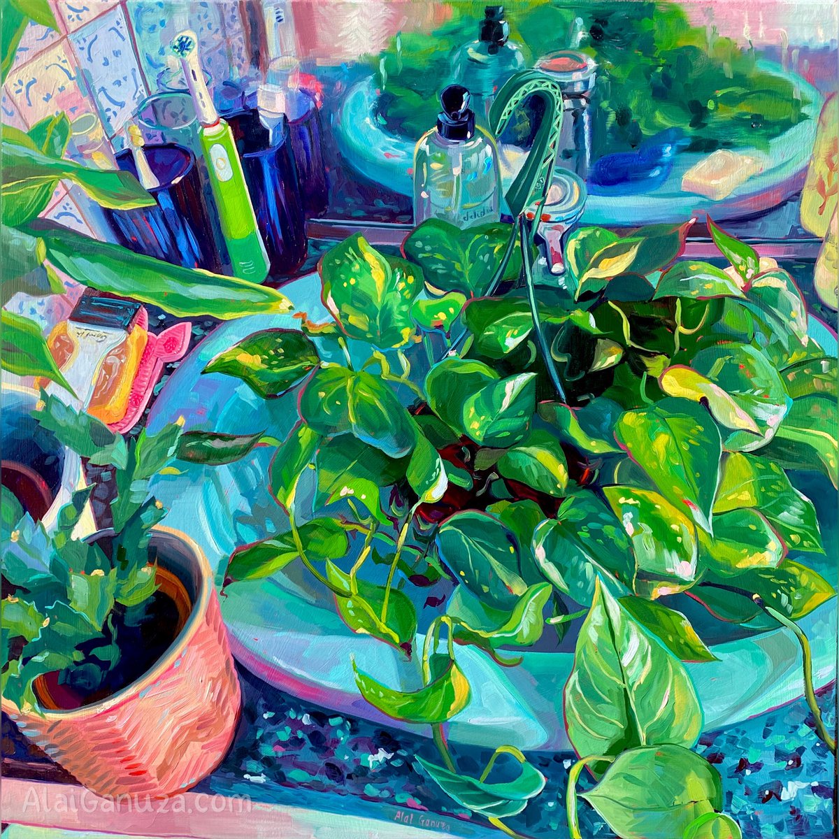 Going bigger and bolder! New #oilpainting