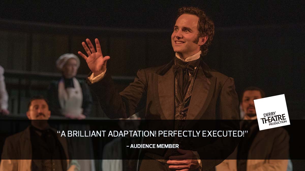 derbytheatre's tweet photo. It's been an incredible opening weekend for our highly anticipated co-production of #JekyllandHyde! 🎩 🧪 🧬

We've experienced a full auditorium, an encore and some fantastic comments from our very own #DerbyTheatre audience. 

Book today! 🎟 - https://t.co/n5Ra5IipDN https://t.co/rVDWsZH8Ua