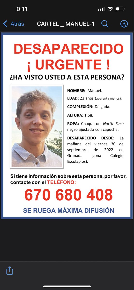 charswey's tweet photo. @MaiteMNa Gracias, en estos momentos todo vuestro apoyo nos acerca a Manuel, difundid, gracias. https://t.co/tJ1Uzp4S94