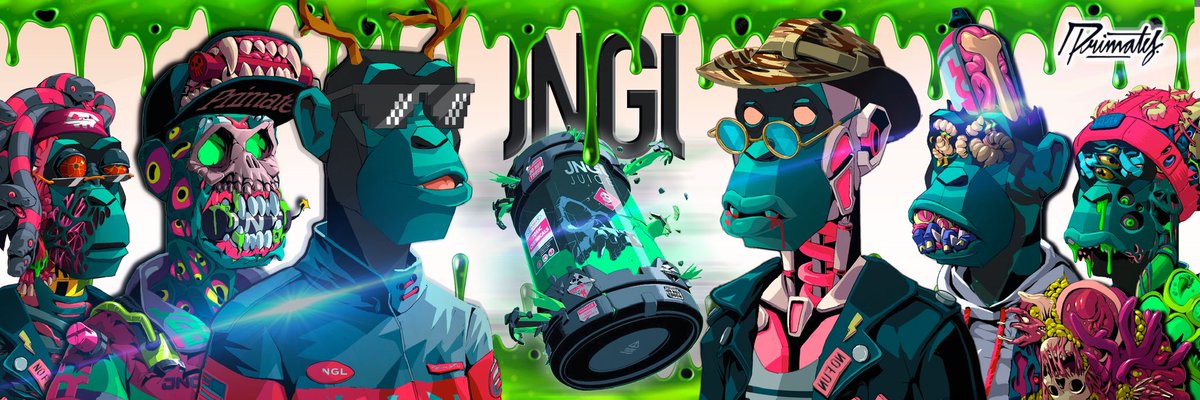 colman1312's tweet photo. Few more hours to go until @Primatesnft toxification launches!!! My two apes can’t wait to sip some of that juice!! #lfg #wagmi #BullishAF https://t.co/iBUjH6nB6v