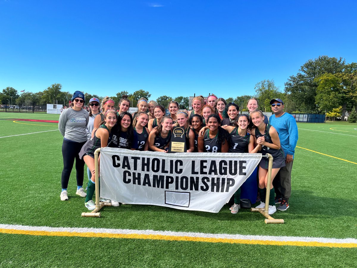 Congratulations to @AthleticsCK on winning our Field Hockey Bishop Championship.  #CHSLChamp