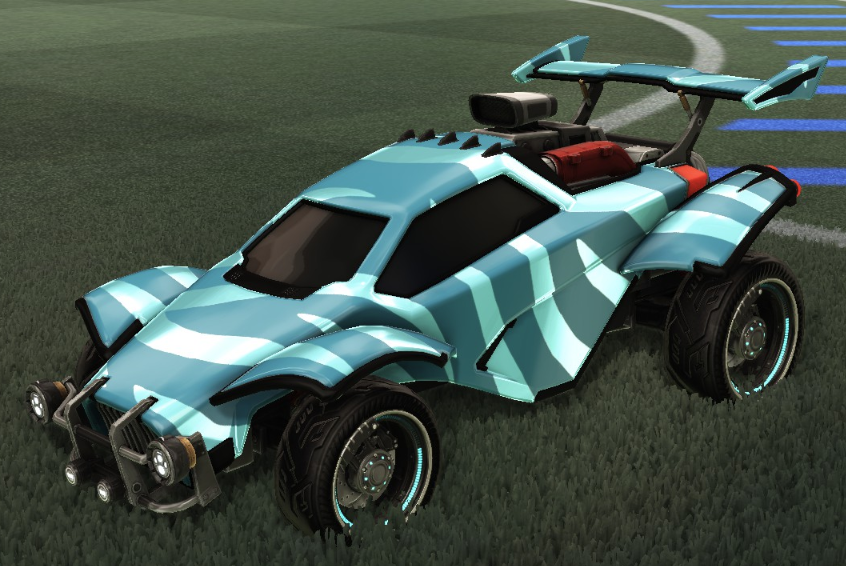 spiderdan1111's tweet photo. Here's my Photon inspired octane!
#FitCheckContest #RLFitCheck 
Body: Black Octane
Decal: Tyger
Colors: E2 Semigloss, I1 Anodized
Wheels: Photon
Boost: S7 - Platinum
Trail: Sky Blue Lightning https://t.co/AWoZ6e1a03