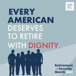 Image for the Tweet beginning: Every American deserves to retire
