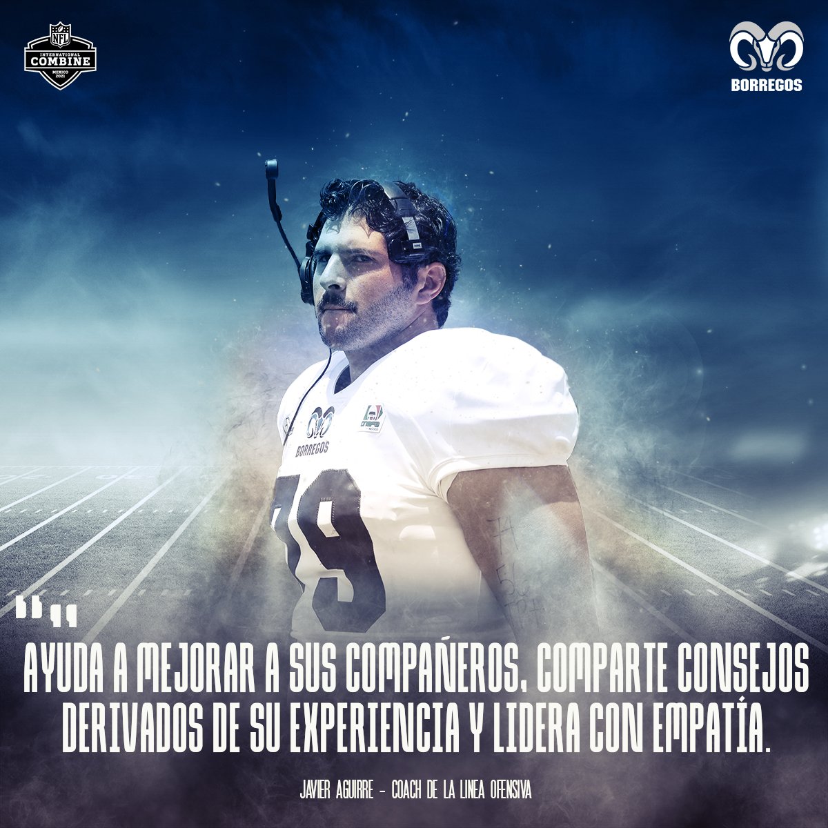 HÉCTOR ZEPEDA YA ESTÁ DÁNDOLO TODO EN #LONDRES 🏈 

Nuestro OL de <a href="/borregosmty/">Borregos Monterrey</a> 🤘 acudió al llamado para el #NFLCombine y está realizando las distintas pruebas con las que evaluaran su potencial para jugar en la #NFL 🤩 

Deja un 💙 para mostrar tu apoyo a nuestro #OrgulloBorrego