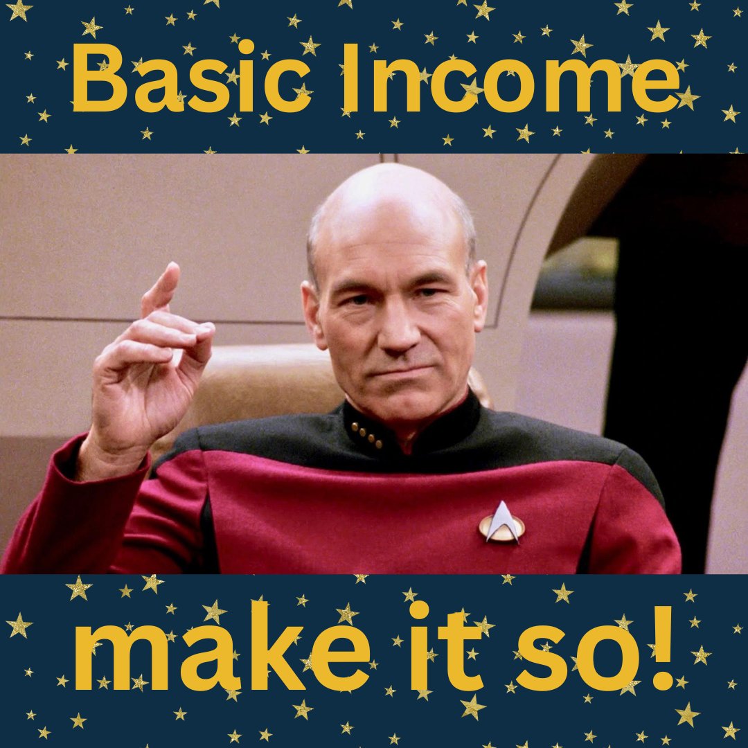 #basicincome #makeitso
