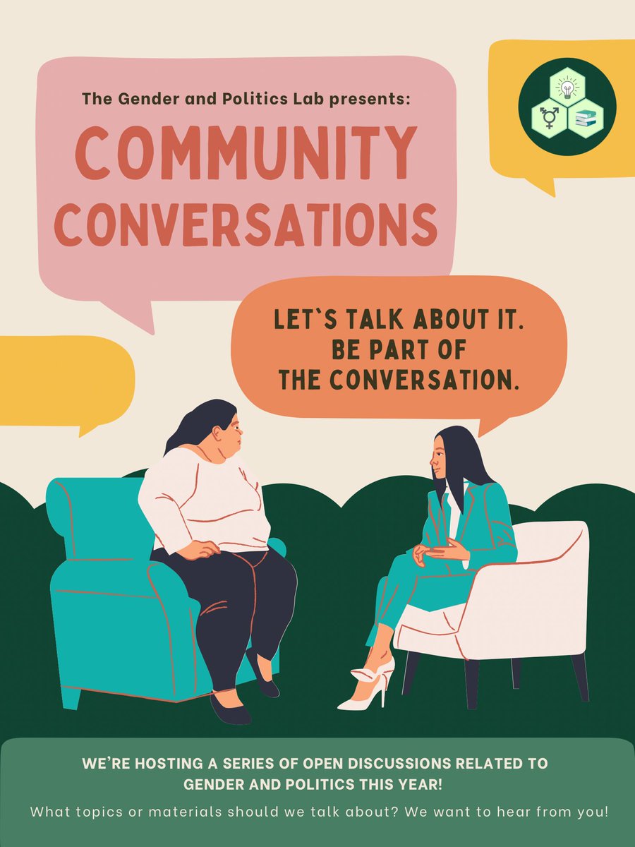 Gender & Politics Laboratory tweet media