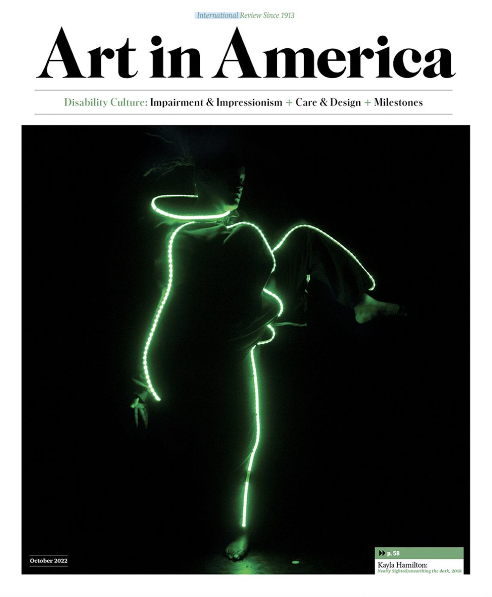 Our October Disability Culture issue explores how disabled artists have been crucial to progress in disability justice and the art world in general.