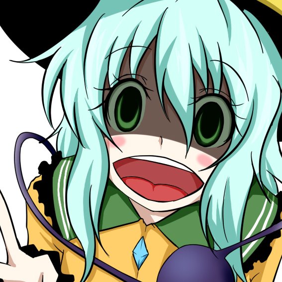 こいしちゃんのイラストあげると海外兄貴が勝手にアイコンにするらしいから俺のこいしちゃんも無断でアイコン利用しろよおらぁん 