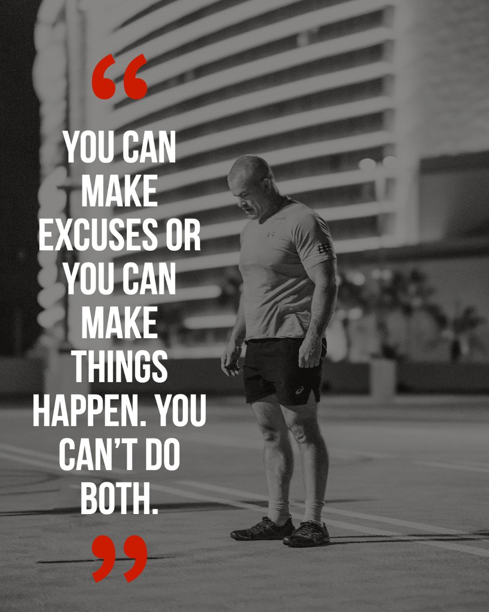 EchelonFront's tweet photo. Excuses or results - pick one. https://t.co/H8XPsb6gfo