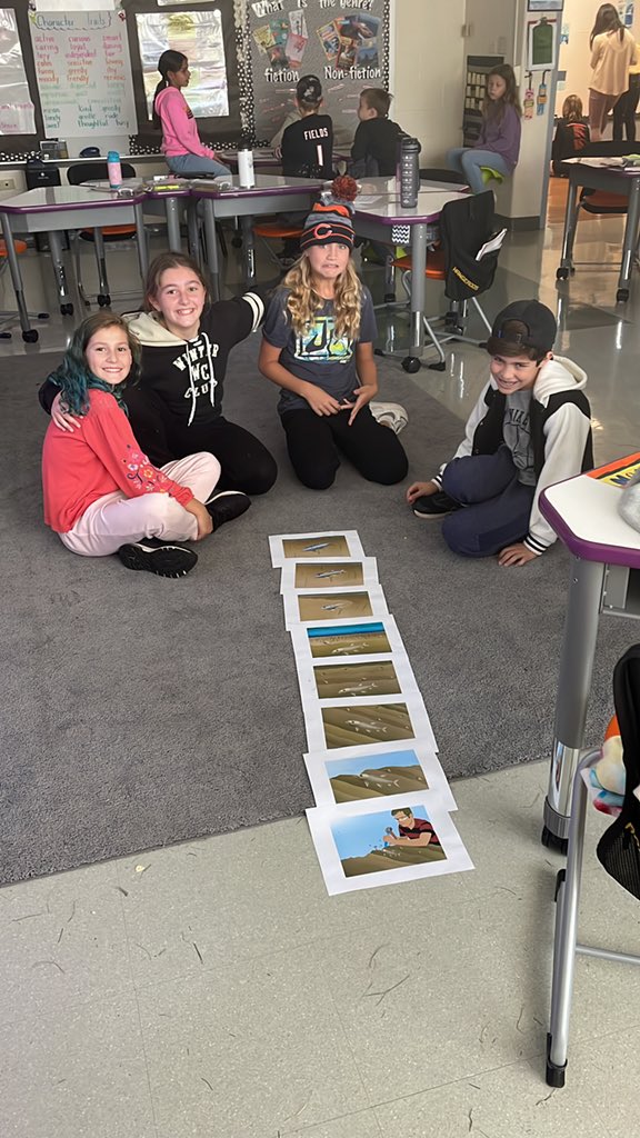 Learning about fossil formation #everettsoars #LFmoments