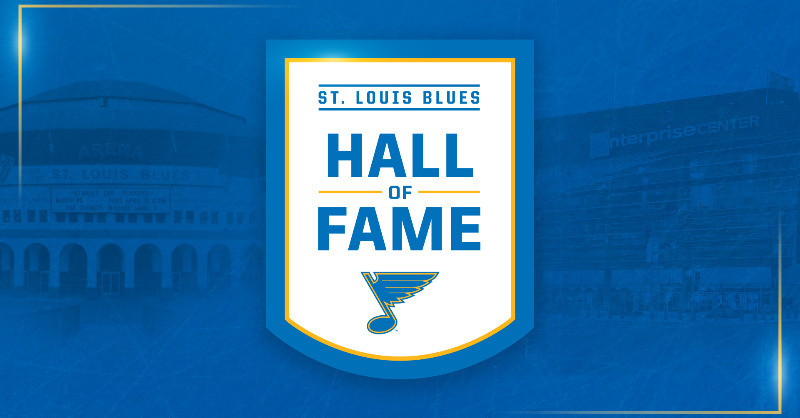 StLouisBlues's tweet photo. Introducing the St. Louis Blues Hall of Fame.