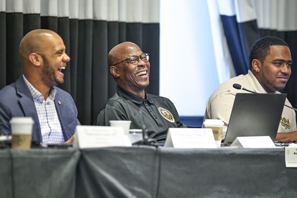 apa1906NETwork's tweet photo. Alpha Phi Alpha Fraternity, Inc.’s Board of Directors recently convened for our Strategic Planning Retreat to discuss how we will continue to execute the mission of Alpha and better serve our Brothers and communities. 

#APA1906Network #MenOfDistinction #WeShallTranscendAll https://t.co/MEKTBZSEMY
