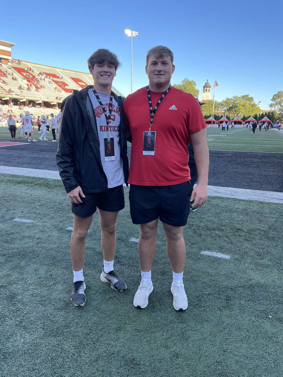 Wyatt Fowler (@wyattfowler18) on Twitter photo Thank you <a href="/WKURecruiting/">WKU Football Recruiting</a> for a Game Day Visit! I had a great time and would love to visit again. Go Tops! <a href="/JVstrength/">Jason Veltkamp</a> @TCunninghamWKU <a href="/GraysonBrashear/">Grayson Brashear</a> Thank you <a href="/WKURecruiting/">WKU Football Recruiting</a> for a Game Day Visit! I had a great time and would love to visit again. Go Tops! <a href="/JVstrength/">Jason Veltkamp</a> @TCunninghamWKU <a href="/GraysonBrashear/">Grayson Brashear</a>
