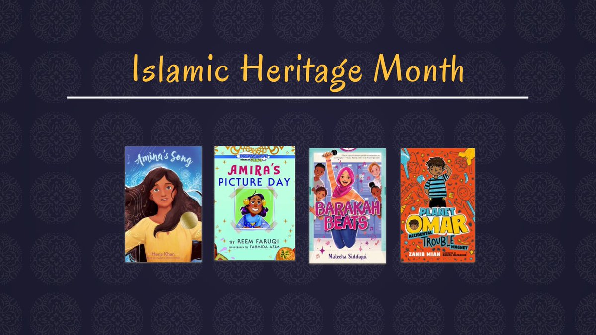 October is Islamic Heritage Month! Browse resources: bit.ly/3e4RKyT