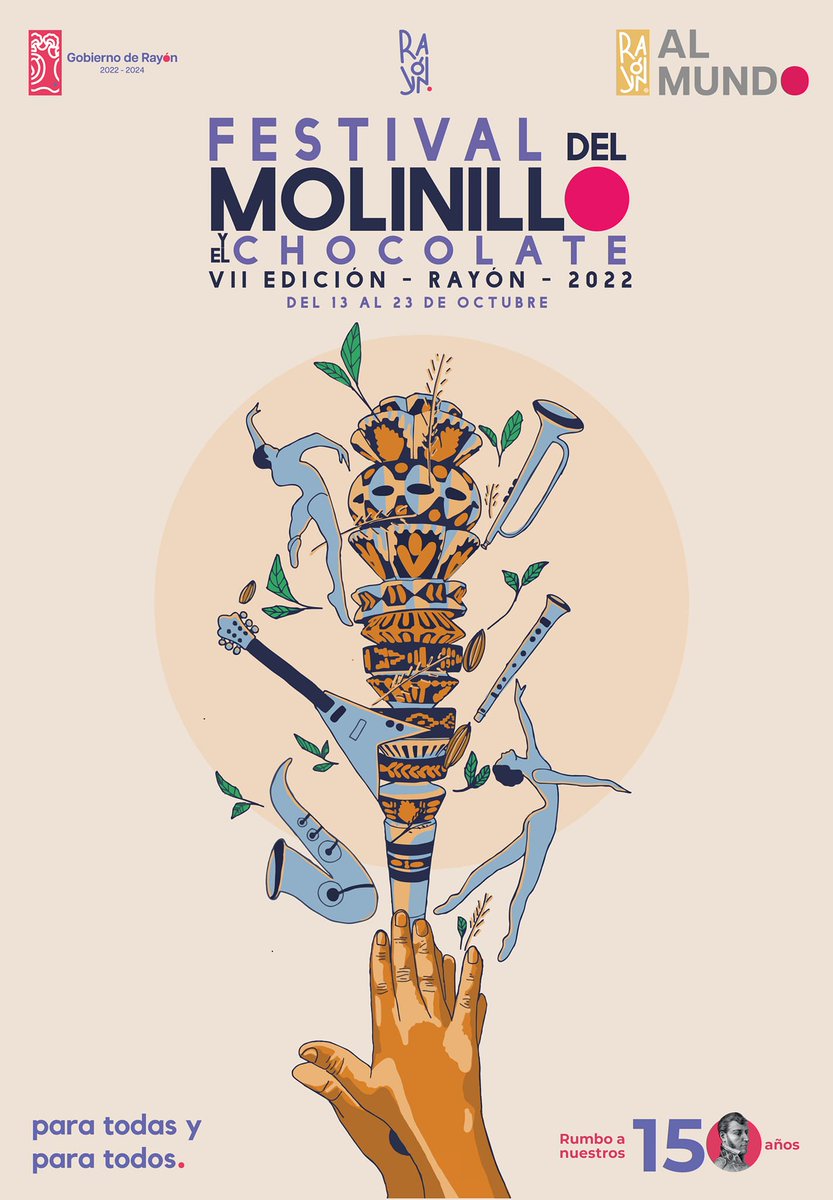 Cesman_M's tweet photo. #Edomex|| El ayuntamiento de #Rayón anuncia la séptima edición del Festival del Molinillo y el Chocolate, que se realizará del 13 al 23 de octubre. Es parte de los festejos rumbo al 150 aniversario del municipio. https://t.co/kLSlABhjMp