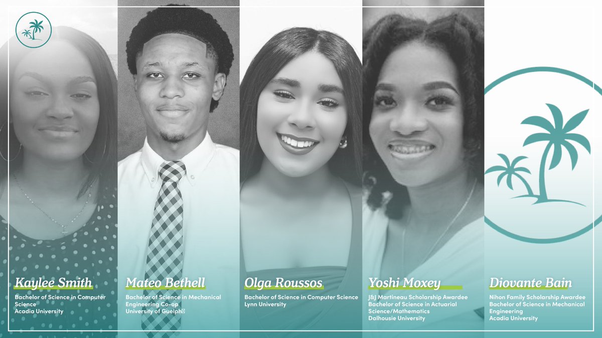 Congratulations to our undergraduate scholarship recipients!