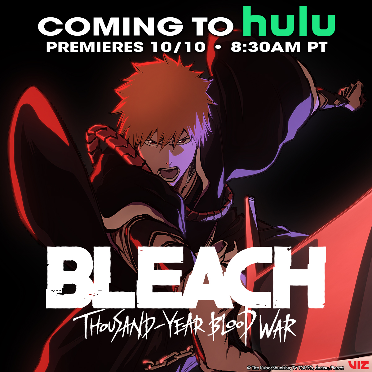 Bleach: Thousand-Year Blood War – Viz Media anuncia estreia mundial no  Disney+ – ANMTV
