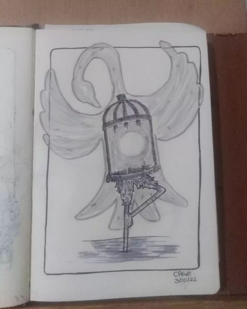 jadvin_art's tweet photo. Day 3 of #creachertober still using ink to do this prompt. Day 3 is cage. This what I imagine what a cage creature would look like.
#inkillustration #octoberillustrations #artprompts #cageillustration #creatureillustration #jadvin https://t.co/k9hWxwpbZs https://t.co/e5ApdLbXgn