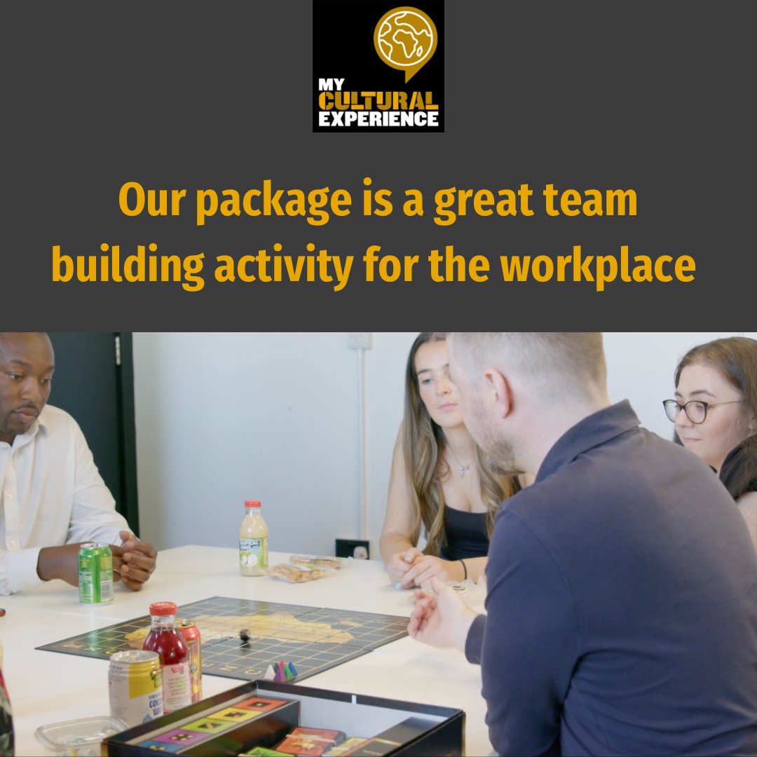 MyCultural's tweet photo. Our package is a great team building activity💪🏾

Buy yours now with the link below:
https://t.co/k0tXa8NDJx

#blackhistorymonth #diversitytraining https://t.co/tSZQW0o2Uv
