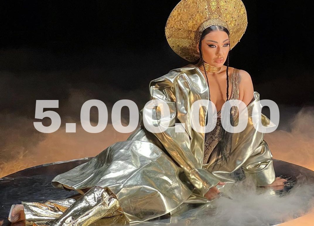 hurricane_en's tweet photo. "Omađijan" by Sanja Vučić has Surpassed 5 Million Views in less than 2 Weeks! https://t.co/FEZBSjUpwl
