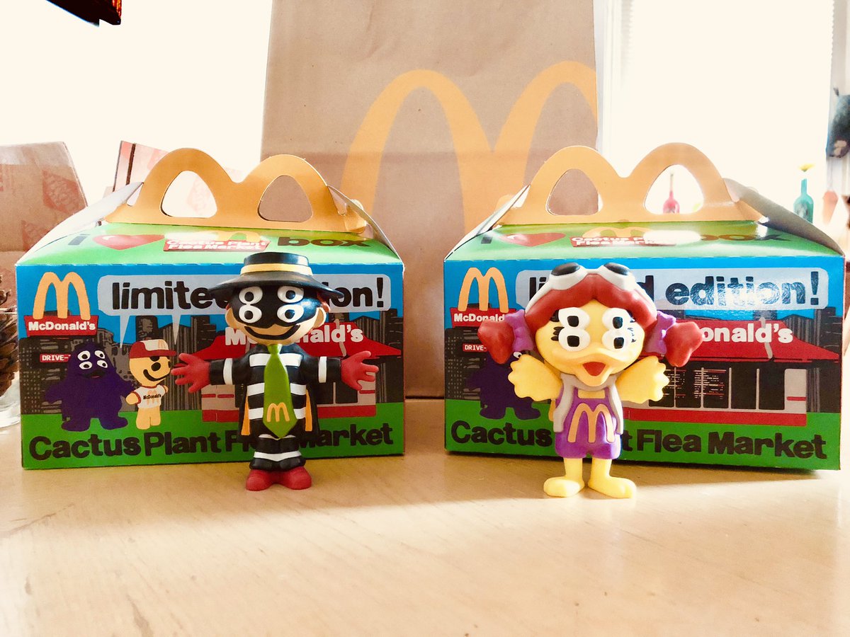 VRodCap's tweet photo. Got my Cactus Plant Flea Market Boxes @McDonalds #mcdonalds #mcdonaldscactusjack #cactusplantfleamarket https://t.co/0JVF5x3DU3