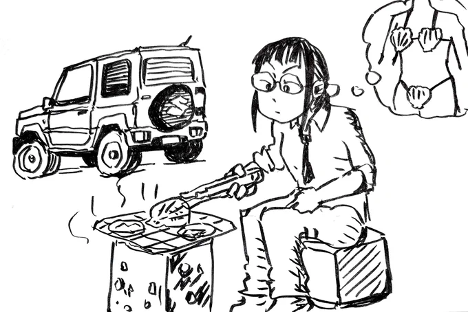 #inktober2022
#呉竹14号 
DAY04-SCALLAP 