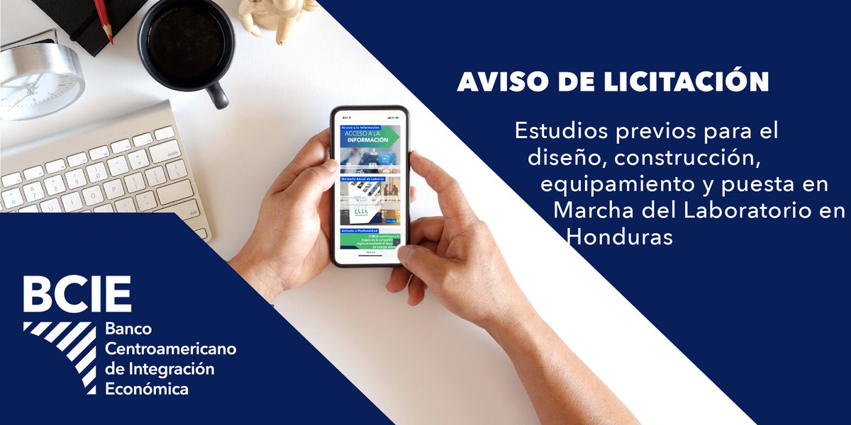 BCIE_Org's tweet photo. #CotizacionesBCIE: El Banco requiere contratar una empresa especializada en la formulación de estudios previos para proyecto en #Honduras.

📌 Más información: https://t.co/ghLRYLJHhD https://t.co/gowgsNMUXQ