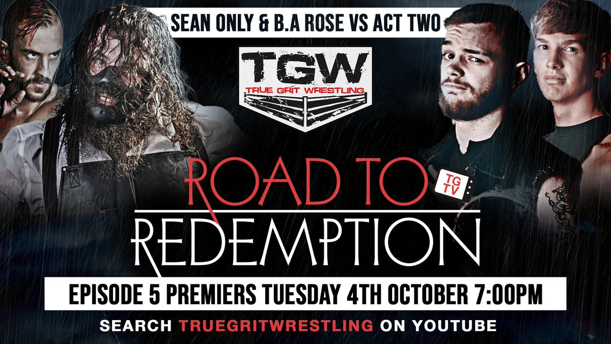 🚨TOMORROW NIGHT🚨 @DaraDiablo vs. @bandicoot_jack B A Rose and @realseanonly vs. @Act_Two_ Also Nathan Black interviews @ItsTaonga about the actions of @Lana_Austin1 And finally JC has a couple of huge announcements. Don't miss Tuesday night TGTV!