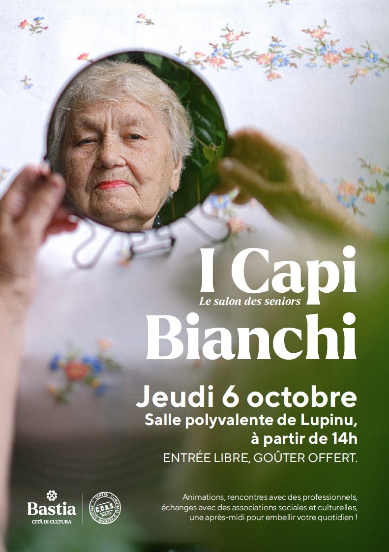 #SemaineBleue🔵👨‍🦳Du 03 au 09/10, l'ASEPT Corse se mobilise pour nos retraités ! 😉⤵
🔹Participation à la semaine bleue impériale organisée par le CIAS CAPA; à la journée des aidants de l’ADMR; au forum senior du CCAS de Bastia 👍