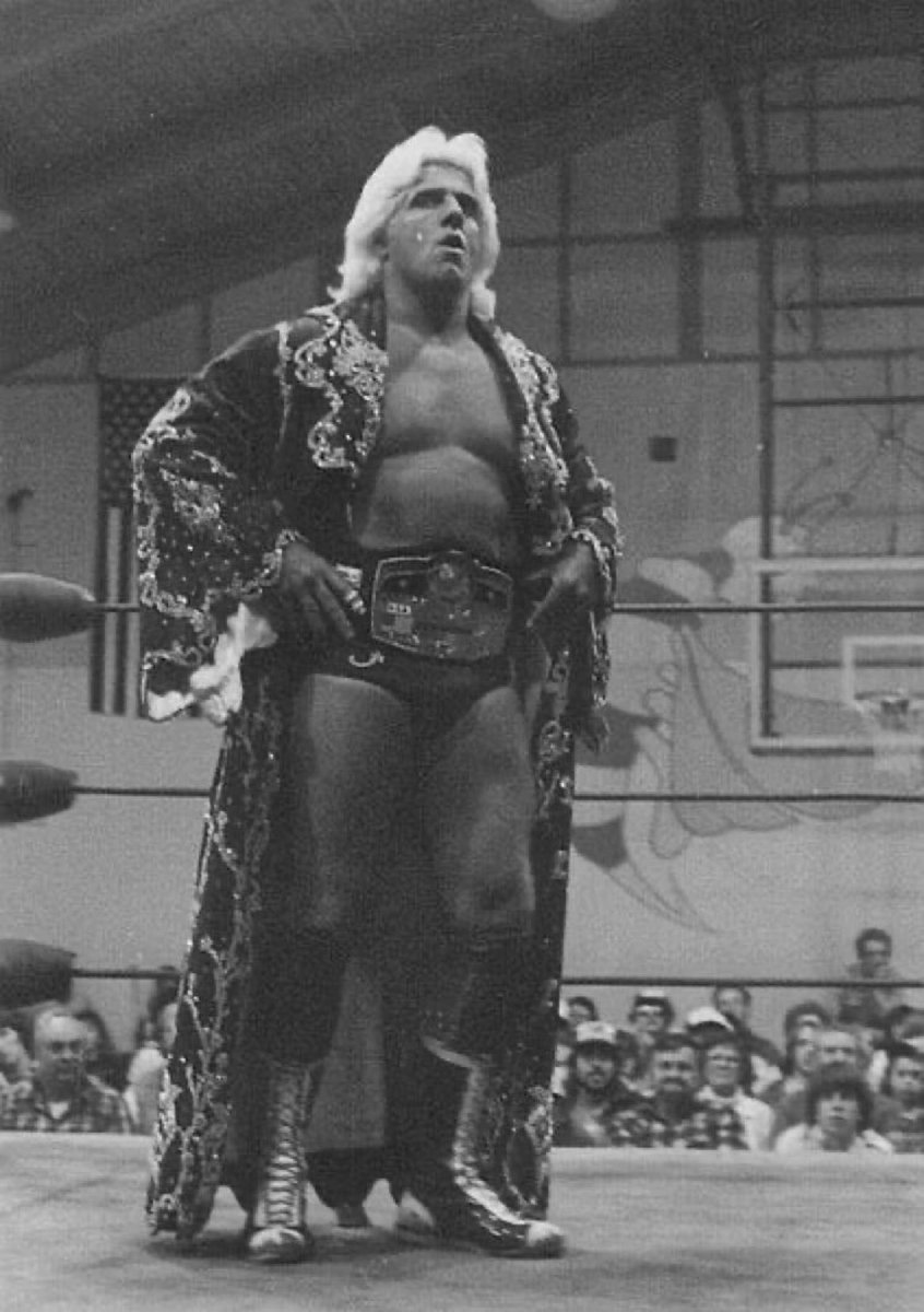 Super70sSports's tweet photo. He came to your shitty gymnasium in your shitty town to defend that gold against your precious local hero and, guess what, he ain’t leaving town without the strap or a blood alcohol level below .30. https://t.co/baMUp3aSZQ