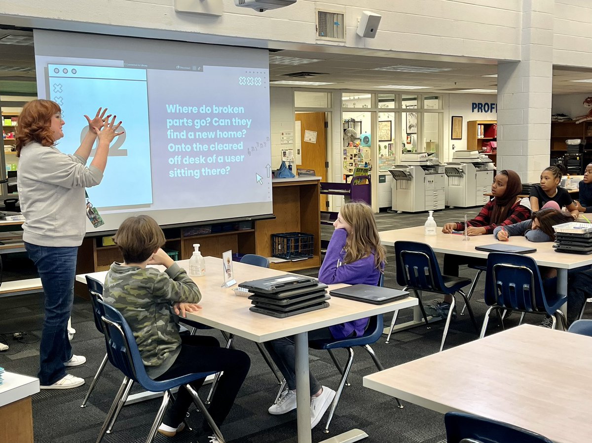 Fairhill ES Library (@fairhilllibrary) on Twitter photo So very cool to watch <a href="/SincerelyTechie/">Theresa Sincere-Eastman</a> work her magic with <a href="/6thFairhill/">Fairhill 6th Grade</a> today. They were enthralled the WHOLE time! #webelongatFairhill So very cool to watch <a href="/SincerelyTechie/">Theresa Sincere-Eastman</a> work her magic with <a href="/6thFairhill/">Fairhill 6th Grade</a> today. They were enthralled the WHOLE time! #webelongatFairhill