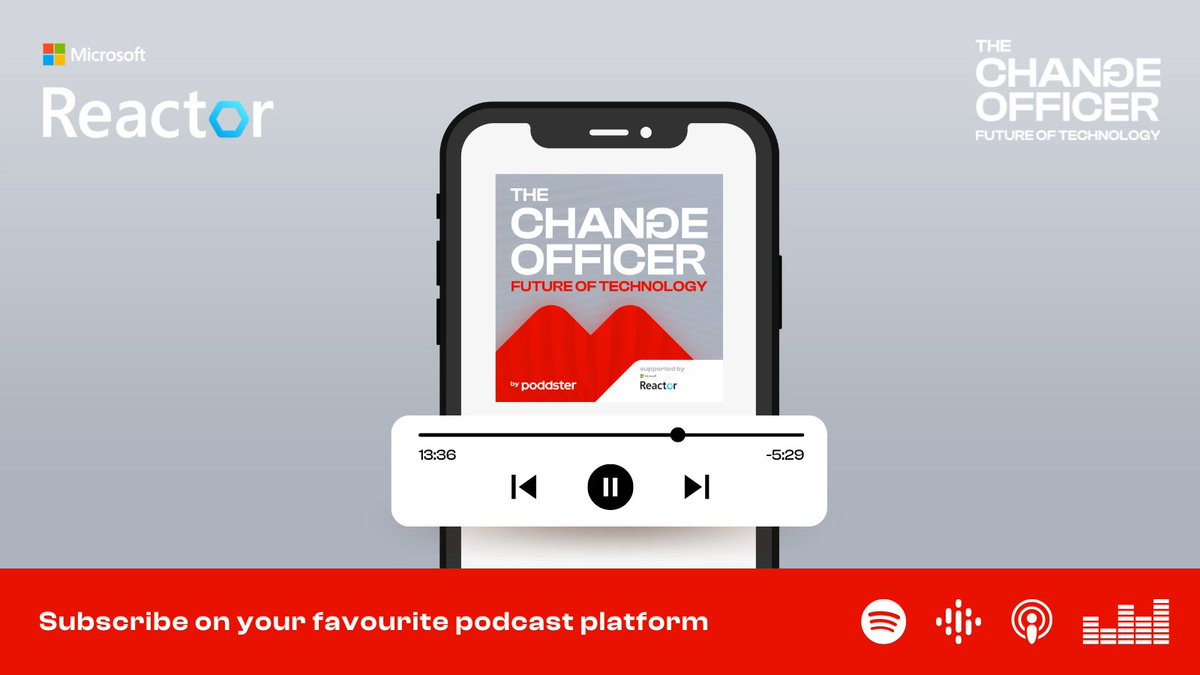 changeofficer_'s tweet photo. Get a look at this guest lineup for our podcast series with @MSFTReactor! 👀 @artbyamrita, @tabbaa4, @Hshubair3 & Sari Hweitat will unpack the #Metaverse, blockchain, #BigData & #ArtificialIntelligence 🚀 SUBSCRIBE to get notified when episode 1 drops👉 https://t.co/GmWeFKxt7x https://t.co/HQXxuk2wUv