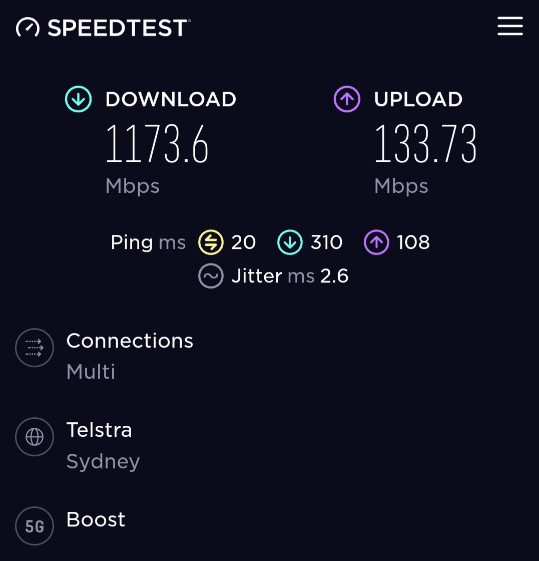 goosmurf's tweet photo. How can one resist a speedtest when faced with such optimal conditions..! https://t.co/wROEpf1ciQ