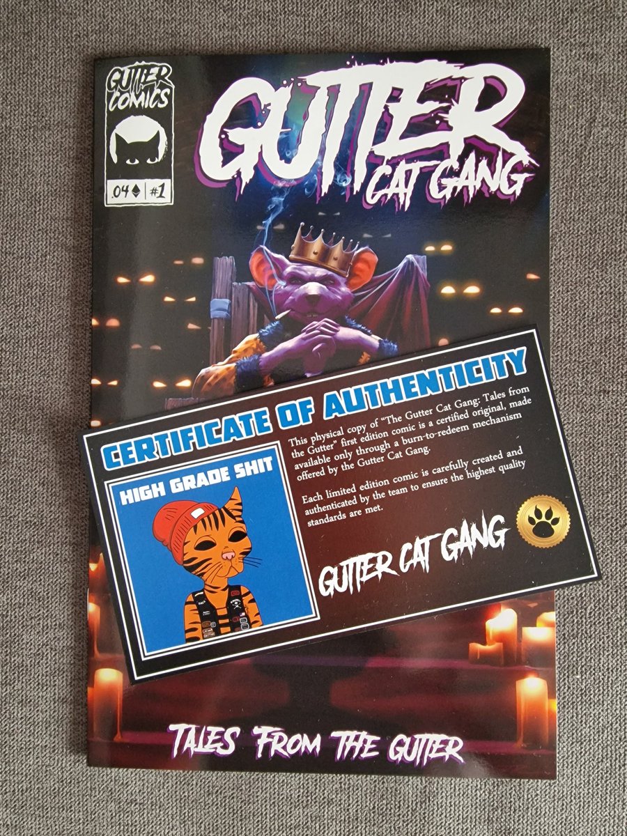 Shatyr's tweet photo. Anyone else read the pdf version and left the physical intact?
@GutterCatGang #guttercomics https://t.co/ZlCe8vb3vW