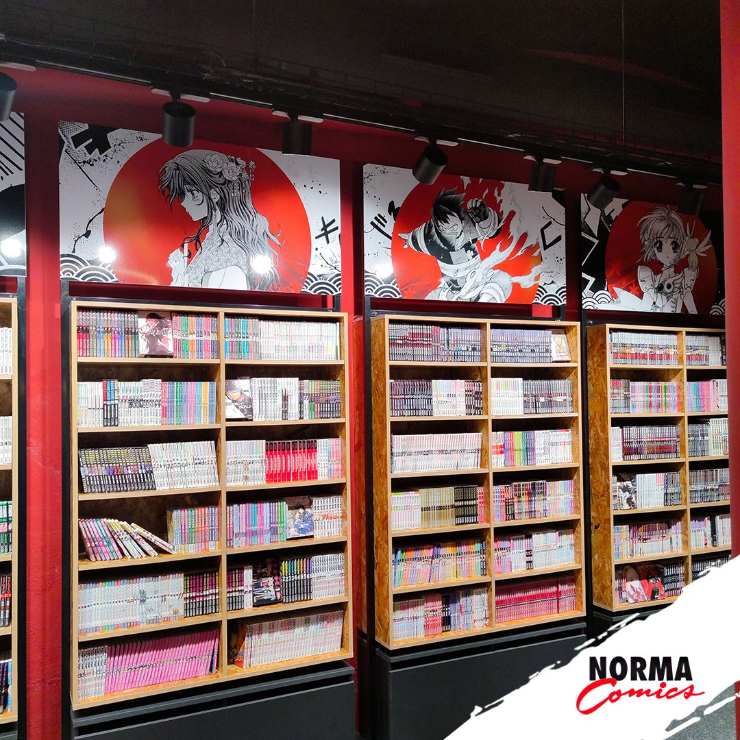 NormaComics's tweet photo. ¡Ahora SÍ! Nuestra zona manga evoluciona a un nuevo nivel⚡️

Nuestros Machops han terminado las reformas y la segunda fase ya se encuentra terminada al 99%👷‍♀️

🏡¡Preparaos, que se viene house tour en breve!✌️ https://t.co/7RnppAAGLG