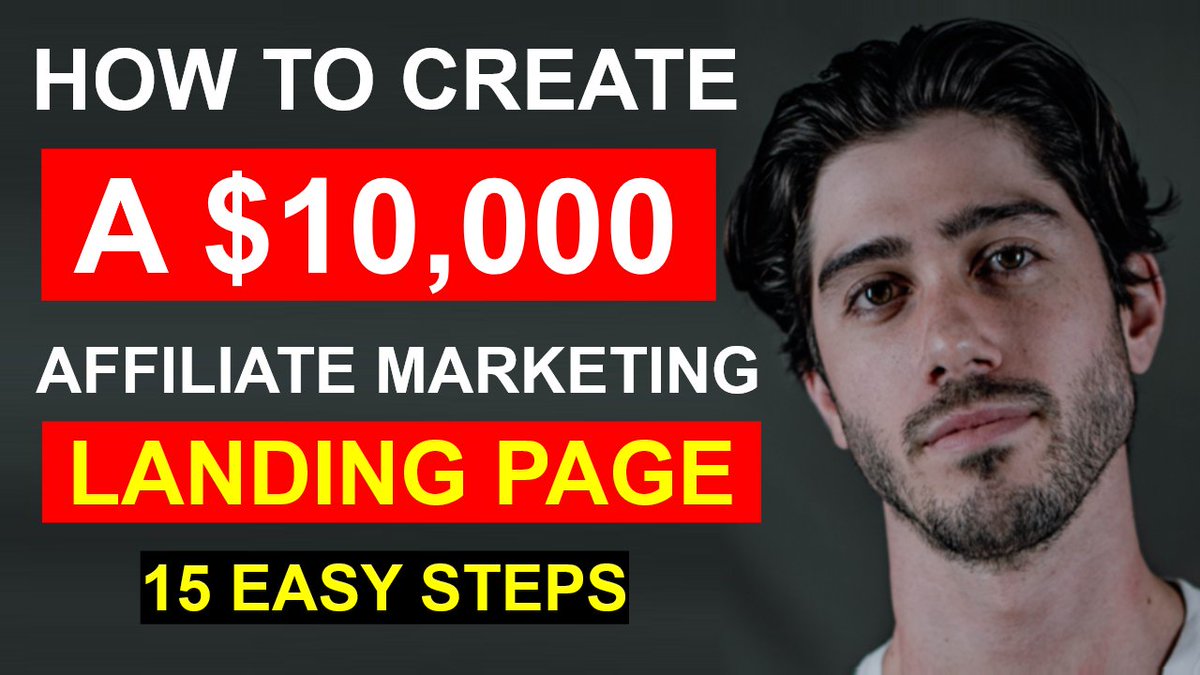 Create Affiliate Marketing Landing Page in 15 easy steps (free method to generate passive income).

👉 Check this out: youtu.be/RjQNn39jMUM

#landingpage #AffiliateMarketing #makemoneyonline #onlinebusiness #salesfunnel #AffiliateMarketing #Sales #ecommerce #ecommercebusiness