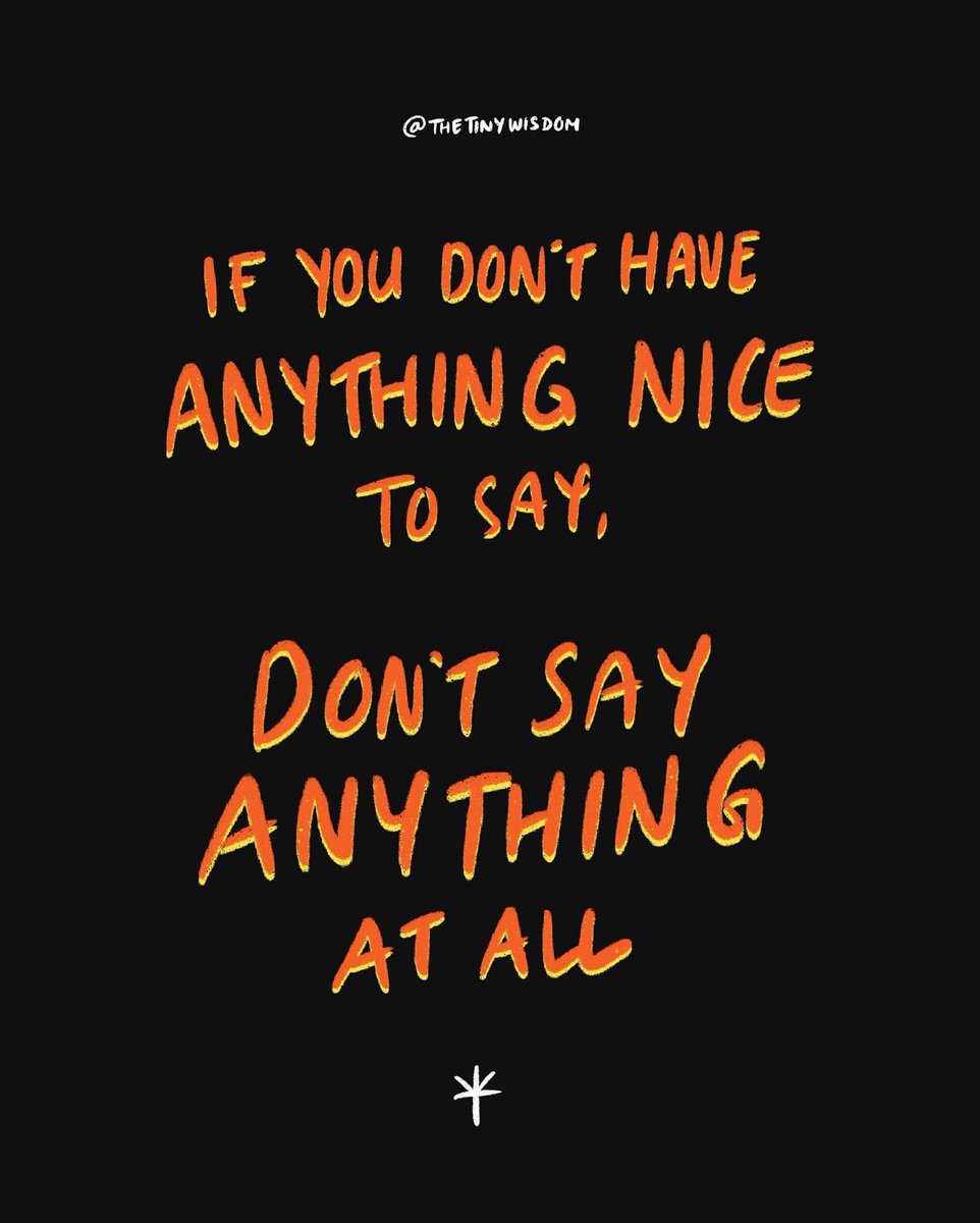 thetinywisdom's tweet photo. Because we have the power to make or break someone’s day.
And with great power comes great responsibility.
So here’s my suggestion: whenever you have a choice…
Choose kindness.
Part 2/2 🧵
#thetinywisdom https://t.co/rlWdNm6xgt