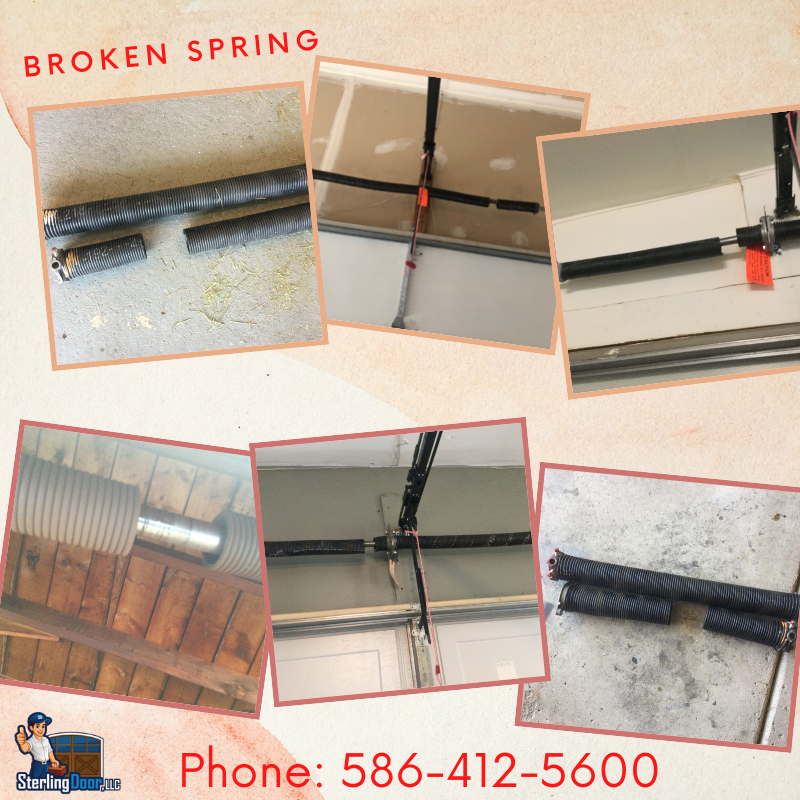 sterlingdoor's tweet photo. We can fix all types of broken garage door springs. Call today for SAME DAY service. 586-412-5600
#sterlingdoor
#brokenspring
#brokengaragedoorspring https://t.co/noaygToXdB
