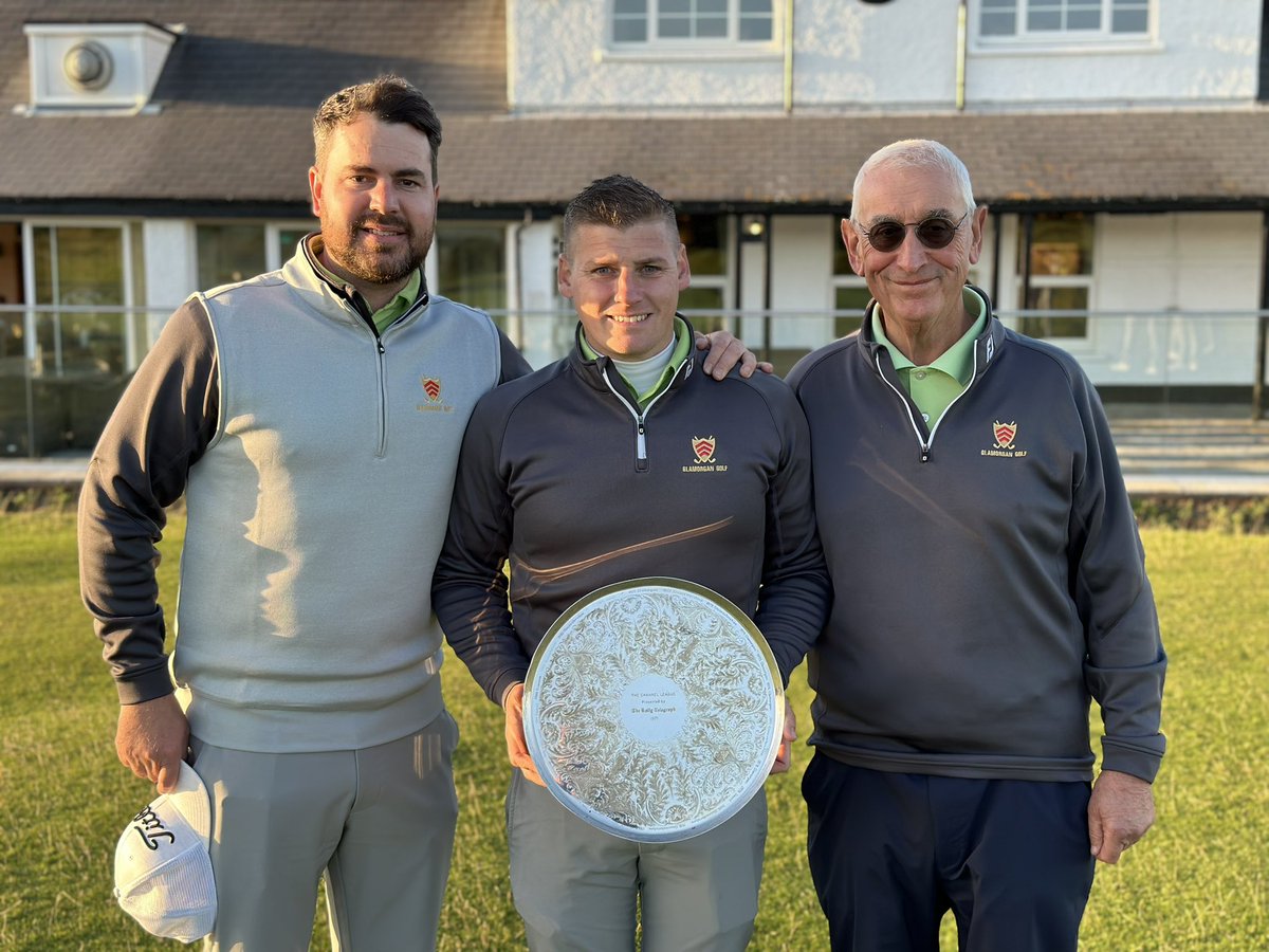 Glamorgan_G_U's tweet photo. Congratulations to @Glamorgan_G_U @rhyskentclark, @JordanPriceDav1 &amp; the Channel league team retaining the coveted Channel League title. A big thank you to @Southerndowngc for the warm welcome and hosting and to @Glosgolf for the fantastic fixture. https://t.co/VaUo3E6jh8