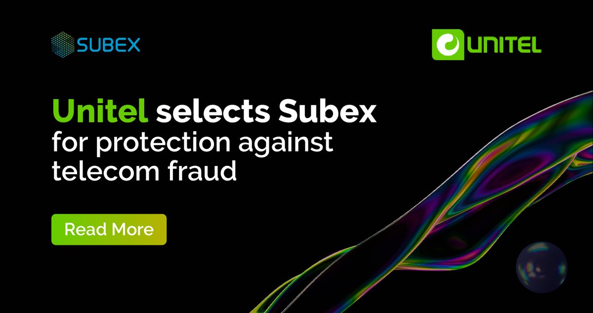 rhravip's tweet image. RT @@Subex: Subex’s #SignalingSecurity solution will help @UnitelOfficial leverage signaling data for the early detection &amp;amp; mitigation of all types of fraud, thereby safeguarding their businesses.
Read more! bit.ly/3rqCFus

#NetworkSecurity #Te…