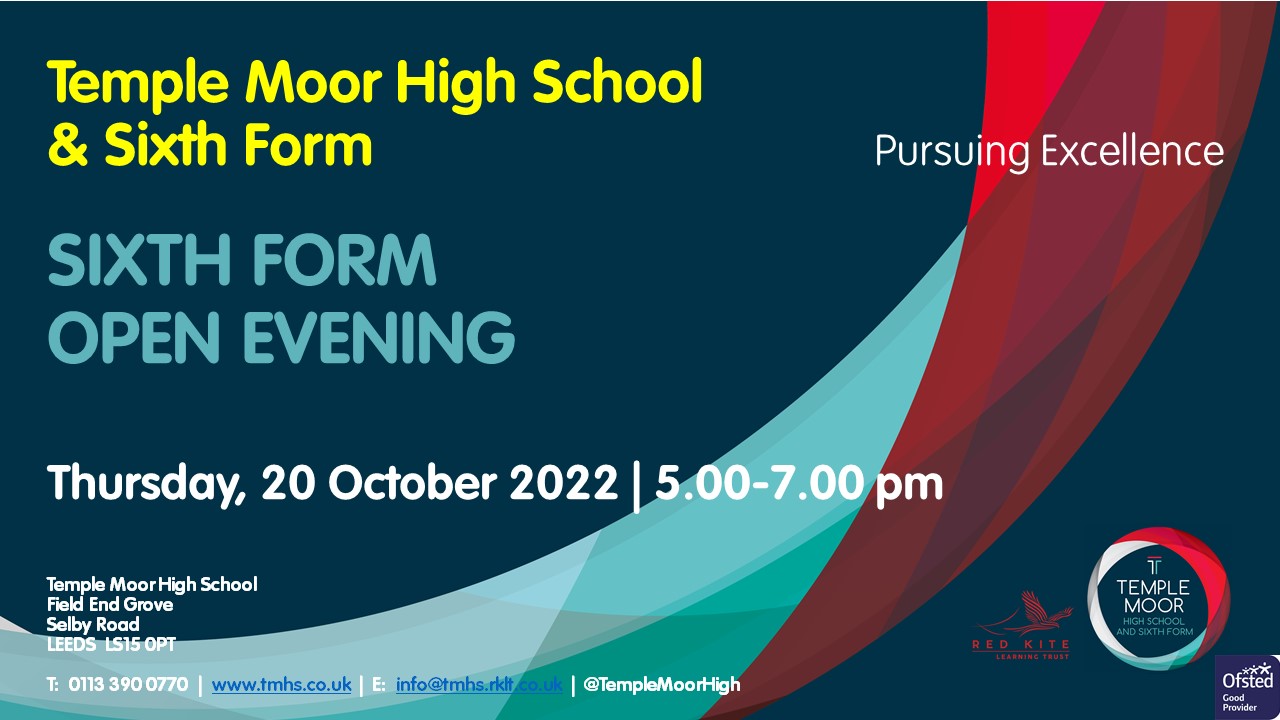 Temple Moor High School and Sixth Form on Twitter "Thank you to